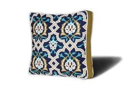 Aberto Design Cojín YM1209 Multicolor 42 x 42 cm
